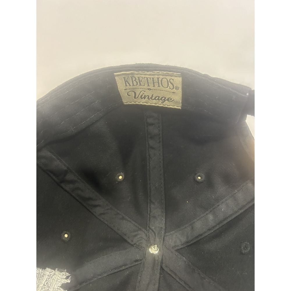 Kbethos Classics Strapback Baseball Cap Hat Black - Picture 5 of 5